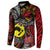 Aotearoa and Australia Toitu Te Tiriti Button Sweatshirt Honour the Treaty - Stand Together Stand Stronger