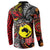 Aotearoa and Australia Toitu Te Tiriti Button Sweatshirt Honour the Treaty - Stand Together Stand Stronger
