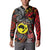 Aotearoa and Australia Toitu Te Tiriti Button Sweatshirt Honour the Treaty - Stand Together Stand Stronger