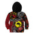 Aotearoa and Australia Toitu Te Tiriti Kid Hoodie Honour the Treaty - Stand Together Stand Stronger
