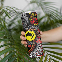 Aotearoa and Australia Toitu Te Tiriti Skinny Tumbler Honour the Treaty - Stand Together Stand Stronger