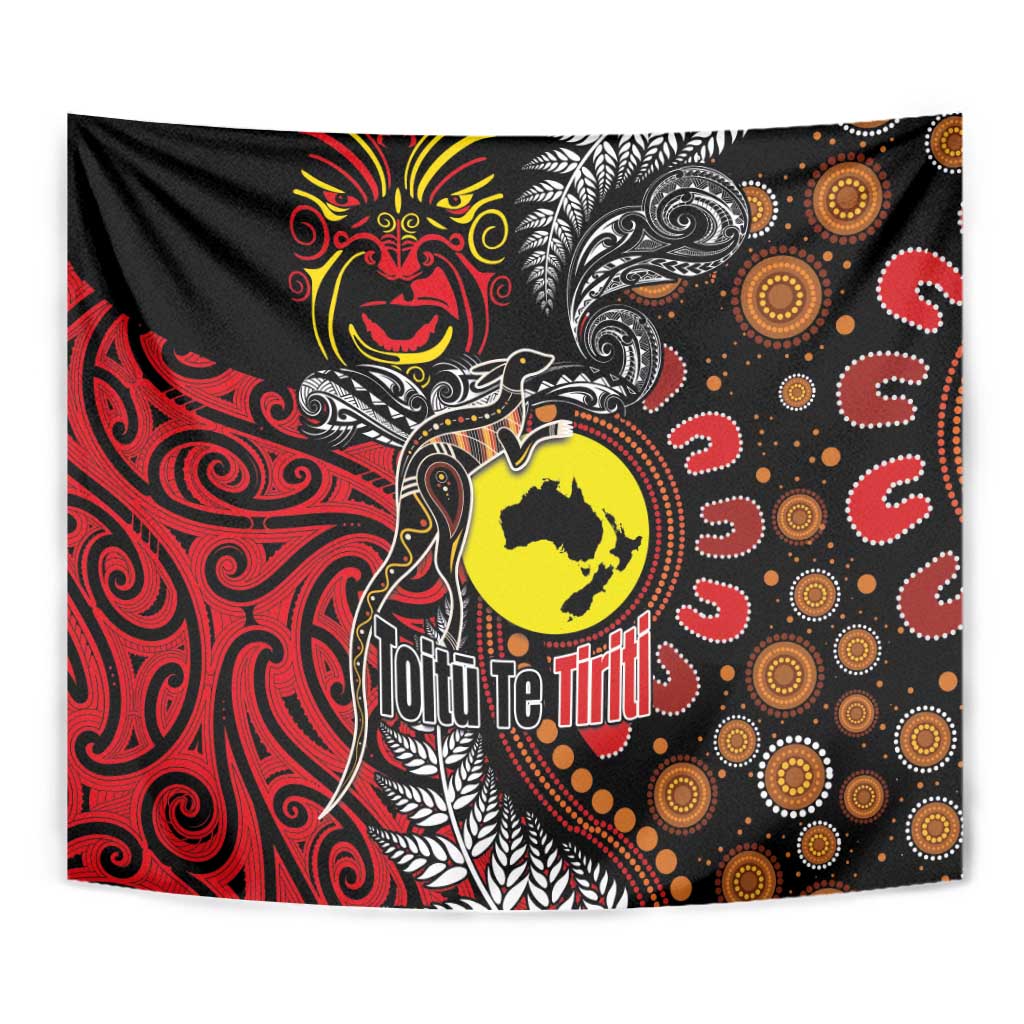 Aotearoa and Australia Toitu Te Tiriti Tapestry Honour the Treaty - Stand Together Stand Stronger
