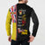 Aotearoa and Niue Toitu Te Tiriti Button Sweatshirt Honour the Treaty - Fight Together Stand Together