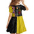 Aotearoa and Niue Toitu Te Tiriti Kid Short Sleeve Dress Honour the Treaty - Fight Together Stand Together