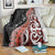 Aotearoa Maori Stylized Koru - Silver Ferns Blanket