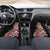 Aotearoa Maori Stylized Koru - Silver Ferns Car Mats