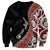 Aotearoa Maori Stylized Koru - Silver Ferns Sweatshirt