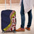 Aotearoa and Niue Luggage Cover Hiapo Maori Stylized Koru