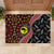 Aotearoa and Australia Rubber Doormat Maori Koru Ferns With Aboriginal Kangaroo