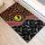 Aotearoa and Australia Rubber Doormat Maori Koru Ferns With Aboriginal Kangaroo