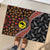 Aotearoa and Australia Rubber Doormat Maori Koru Ferns With Aboriginal Kangaroo