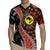 Aotearoa and Australia Rugby Jersey Maori Koru Ferns With Aboriginal Kangaroo