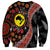 Aotearoa and Australia Sweatshirt Maori Koru Ferns With Aboriginal Kangaroo