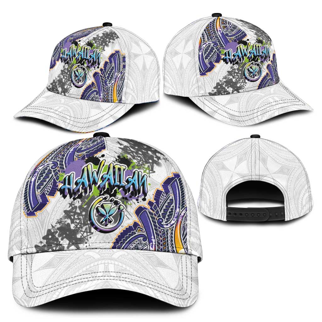 Traditional Art Hawaiian Kakau Tattoos Classic Cap Graffiti Style - Polynesian Pride