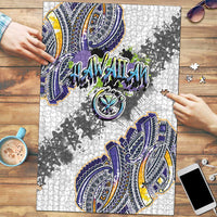 Traditional Art Hawaiian Kakau Tattoos Puzzle Graffiti Style - Polynesian Pride