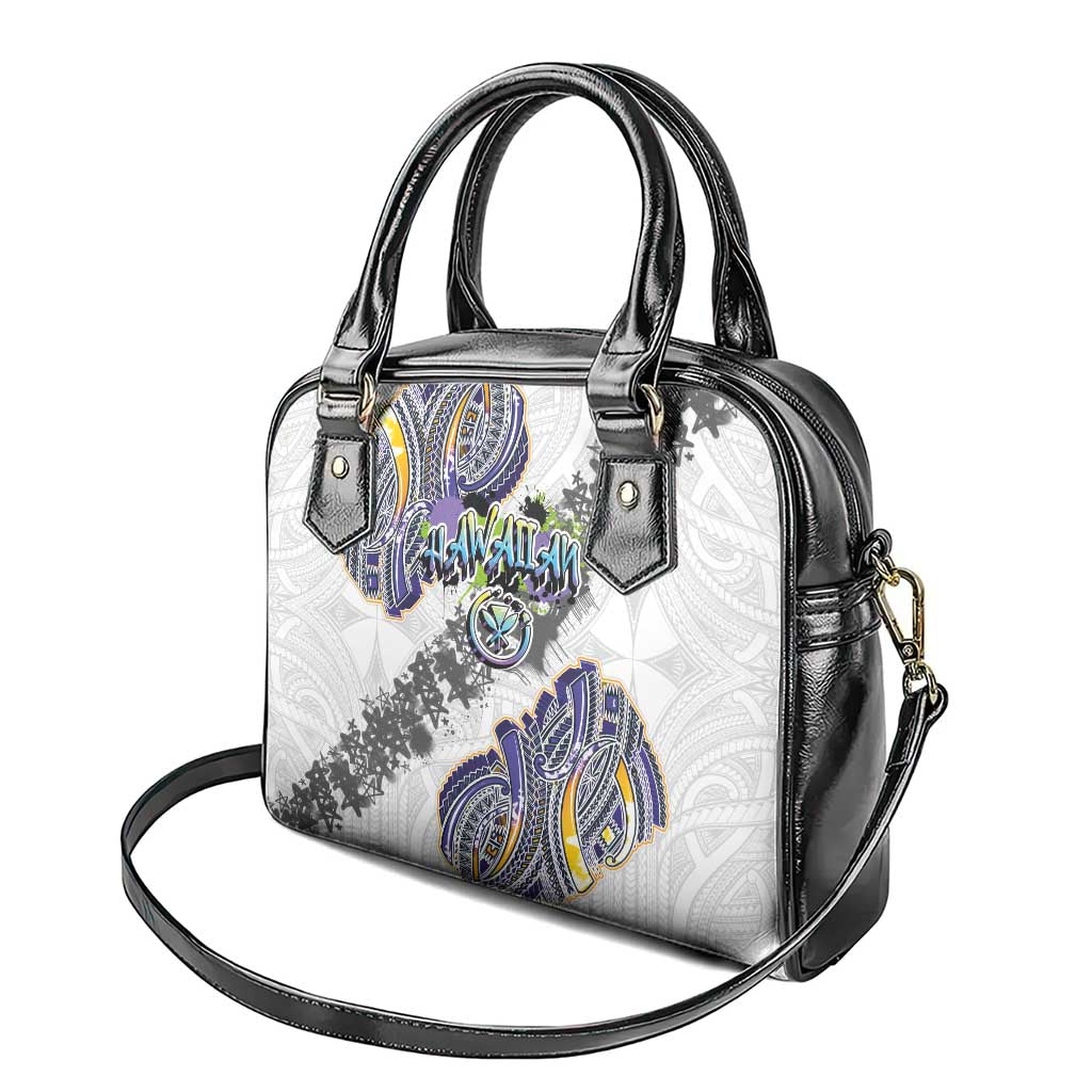 Traditional Art Hawaiian Kakau Tattoos Shoulder Handbag Graffiti Style - Polynesian Pride