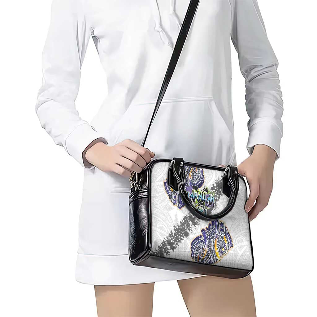 Traditional Art Hawaiian Kakau Tattoos Shoulder Handbag Graffiti Style - Polynesian Pride