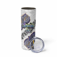 Traditional Art Hawaiian Kakau Tattoos Skinny Tumbler Graffiti Style - Polynesian Pride