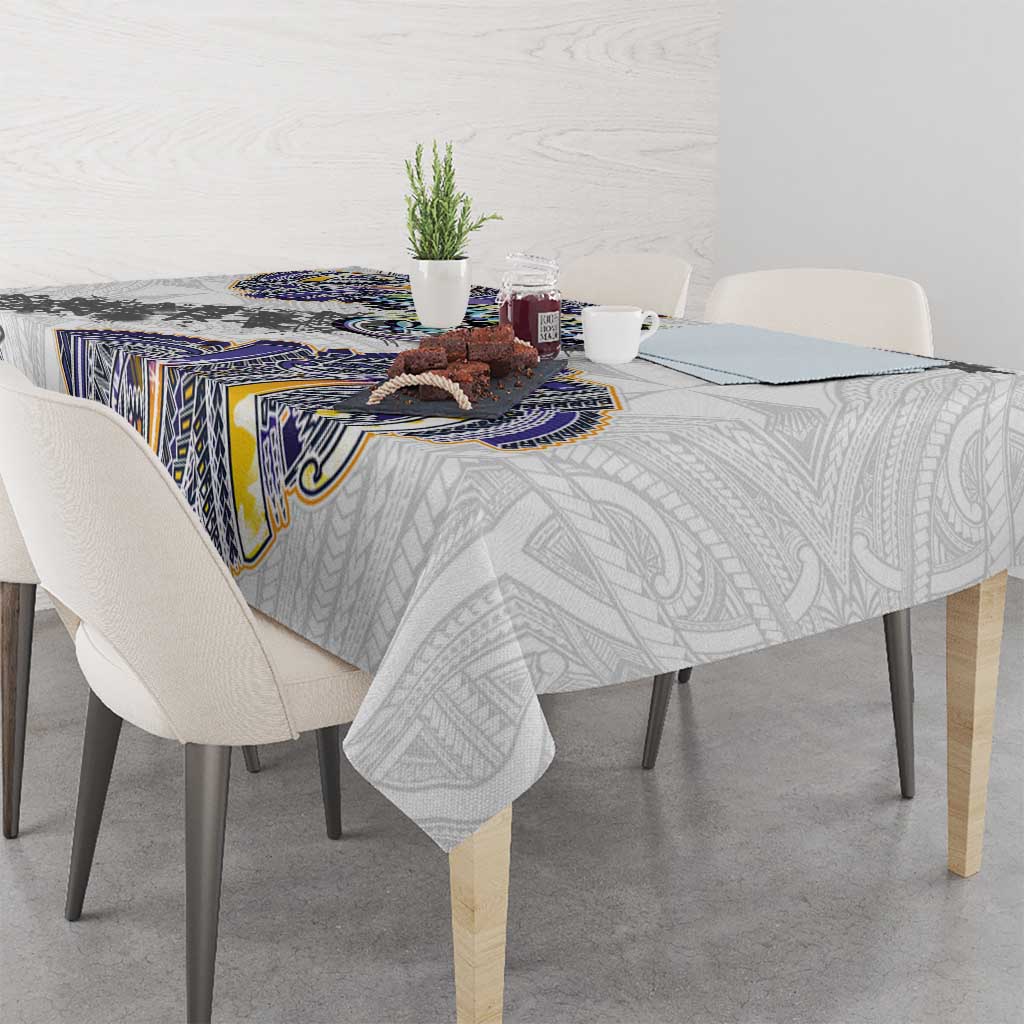 Traditional Art Hawaiian Kakau Tattoos Tablecloth Graffiti Style - Polynesian Pride