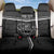 Custom Hawaii Warrior Back Car Seat Cover Kakau Quilt Pattern LT03 One Size Black - Polynesian Pride