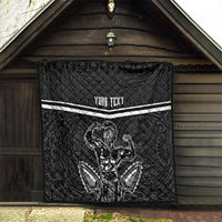 Custom Hawaii Warrior Quilt Kakau Quilt Pattern LT03 - Polynesian Pride