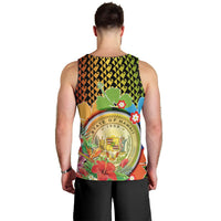 Hawaii Womens Day Wahine Men Tank Top Strong Beautiful Woman with Kakau Style LT03 - Polynesian Pride