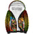 Hawaii Womens Day Wahine Sherpa Hoodie Strong Beautiful Woman with Kakau Style LT03 Unisex Red - Polynesian Pride