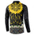 Flores de Mayo and Filipino Fiesta Button Sweatshirt The Sun-Jasmine and Polynesian Yakan Tattoo Barong Style