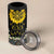 Flores de Mayo and Filipino Fiesta 4 in 1 Can Cooler Tumbler The Sun-Jasmine and Polynesian Yakan Tattoo Barong Style