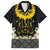 Flores de Mayo and Filipino Fiesta Family Matching Summer Maxi Dress and Hawaiian Shirt The Sun-Jasmine and Polynesian Yakan Tattoo Barong Style