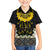 Flores de Mayo and Filipino Fiesta Kid Hawaiian Shirt The Sun-Jasmine and Polynesian Yakan Tattoo Barong Style