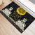 Flores de Mayo and Filipino Fiesta Rubber Doormat The Sun-Jasmine and Polynesian Yakan Tattoo Barong Style