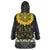 Flores de Mayo and Filipino Fiesta Wearable Blanket Hoodie The Sun-Jasmine and Polynesian Yakan Tattoo Barong Style