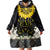 Flores de Mayo and Filipino Fiesta Wearable Blanket Hoodie The Sun-Jasmine and Polynesian Yakan Tattoo Barong Style