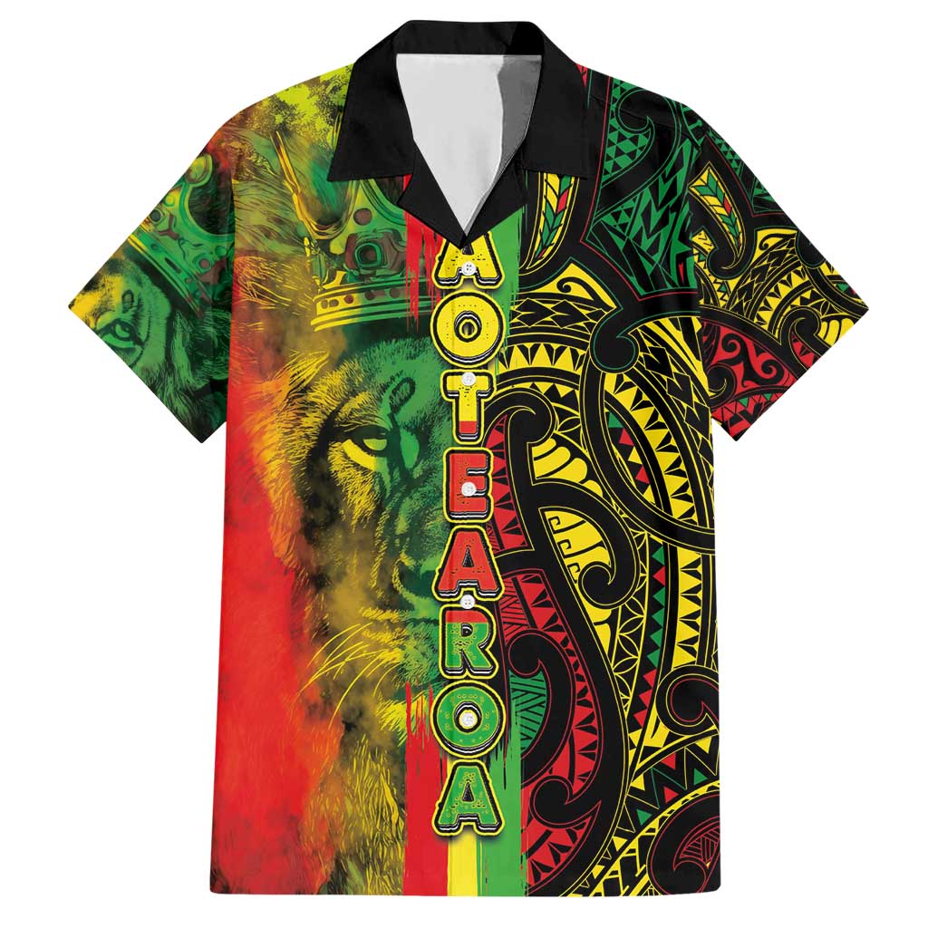 Aotearoa Reggae Hawaiian Shirt Maori Reggae-One Love