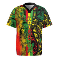 Aotearoa Reggae Rugby Jersey Maori Reggae-One Love