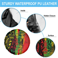 Aotearoa Reggae Spare Tire Cover Maori Reggae-One Love LT03 - Polynesian Pride