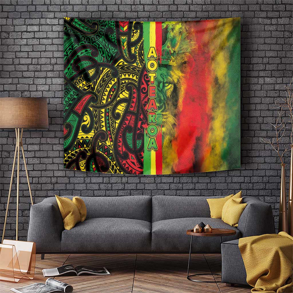 Aotearoa Reggae Tapestry Maori Reggae-One Love LT03 Reggae - Polynesian Pride