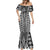 Aotearoa Tukutuku and Poutama Motif Classic Mermaid Dress