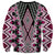 Pink Aotearoa Tukutuku and Poutama Motif Sweatshirt