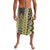 Yellow Aotearoa Tukutuku and Poutama Motif Lavalava