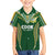 Custom Cook Islands Rugby League Hawaiian Shirt Tatau Tribal Pattern-Special Edition Green Color