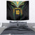 Custom Cook Islands Rugby League Tapestry Tatau Tribal Pattern-Special Edition Black Color