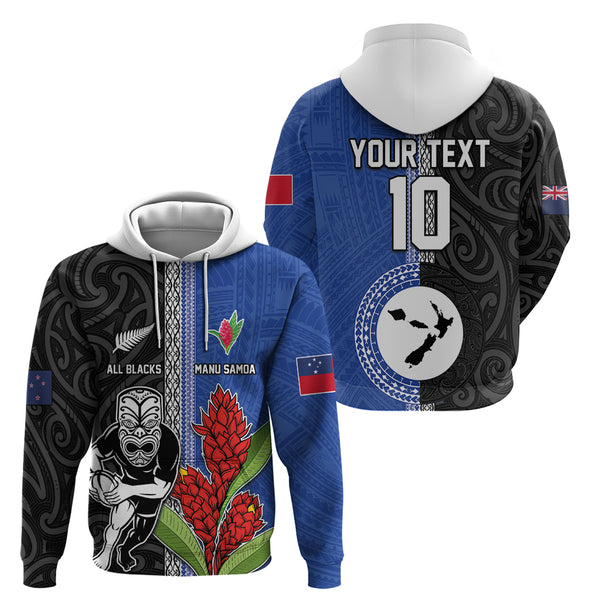 (Custom Text and Number) Manu Samoa Rugby 7s Hoodie LT9