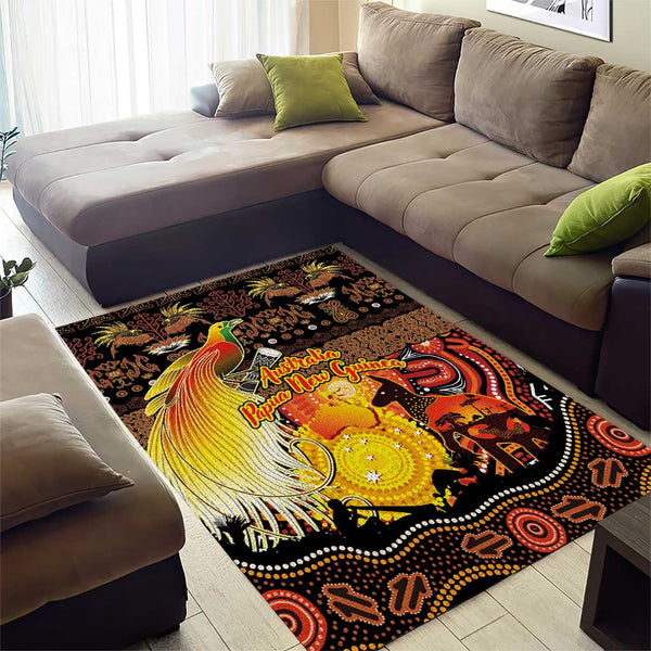 Home / Products / Australia and Papua New Guinea Together Area Rug ...