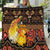 Australia and Papua New Guinea Together Quilt Kangaroo Aboriginal Art and Bird-of-paradise Oro Tribal Motifs - Polynesian Pride