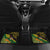 Personalized Chimpu Province Papua New Guinea Car Mats Bird-of-paradise Art Tattoo and Melanesian Motifs - Polynesian Pride