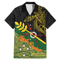 Personalized Chimpu Province Papua New Guinea Family Matching Mermaid Dress and Hawaiian Shirt Bird-of-paradise Art Tattoo and Melanesian Motifs - Polynesian Pride