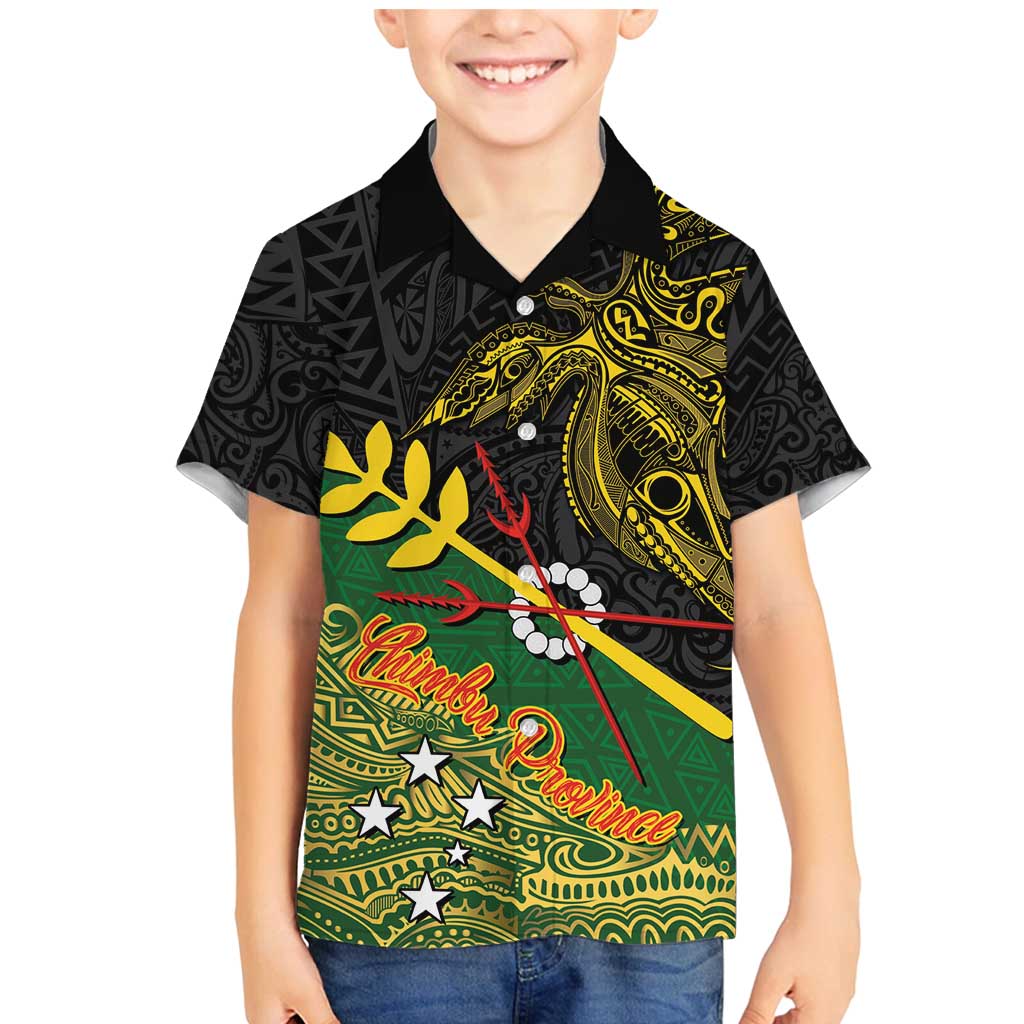 Personalized Chimpu Province Papua New Guinea Family Matching Mermaid Dress and Hawaiian Shirt Bird-of-paradise Art Tattoo and Melanesian Motifs - Polynesian Pride