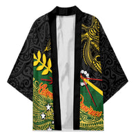 Personalized Chimpu Province Papua New Guinea Kimono Bird-of-paradise Art Tattoo and Melanesian Motifs - Polynesian Pride